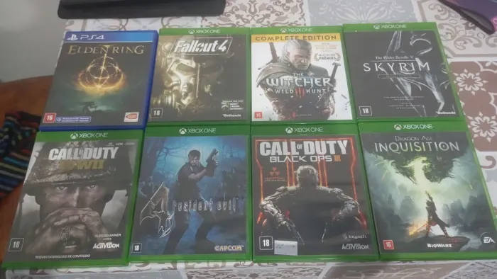 Combo jogos xbox/playstation