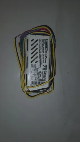Reator Eletrônico Duplo Lukma POUPAF P-6 - 127/220V