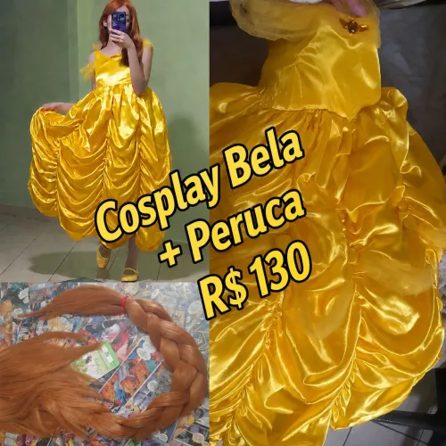 Cosplay / fantasia Bela da Bela e a Fera Disney