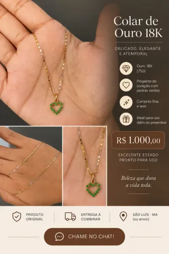 Colar de ouro