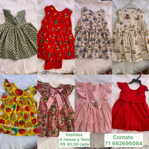 Vestidos menina 1ano