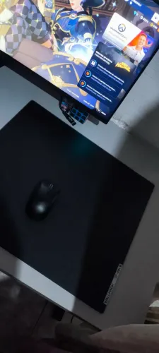 Mousepad de Vidro Wallhack SP-004 Preto - Edição Premium / High-End