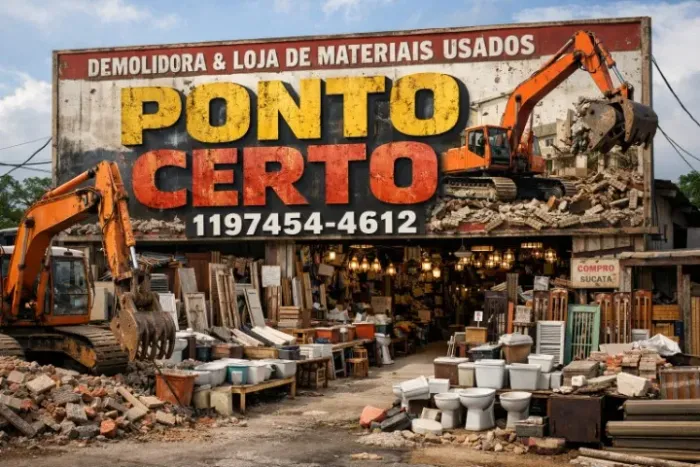 Demolidora & Loja de Materiais Usados