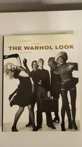 Livro Andy Warhol The Warhol Look Francis King inglês moda arte raro