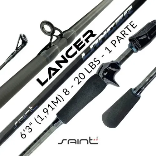 Vara Saint Lancer 20lb 6'3pes carretilha 