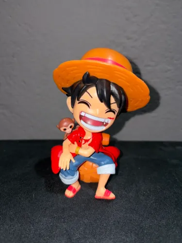 Boneco Monkey D. Luffy - One Piece - Colecionável