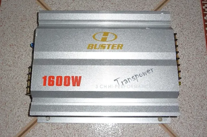Módulo amplificador Buster 1600W conservadíssimo