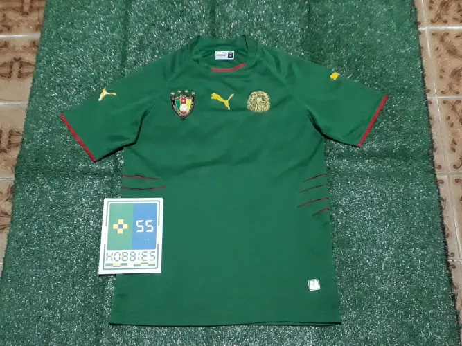 Camisa Camarões 2004-2005 Home N° 10 Eto'o