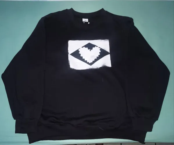 Moletom barra crew