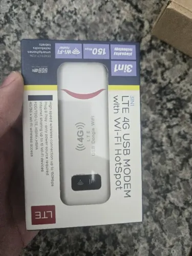 Modem 4G Desbloqueado na caixa