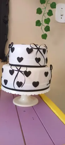 Bolo de festa fake