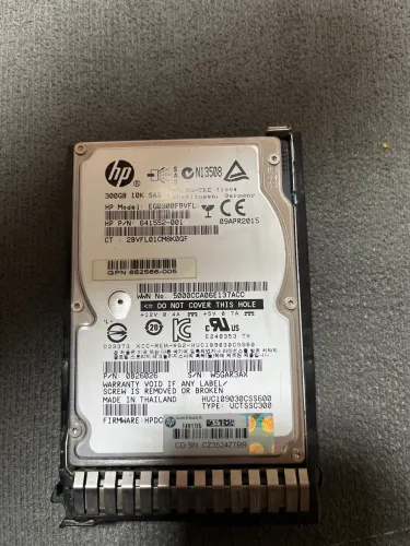 HD hp 300gb
