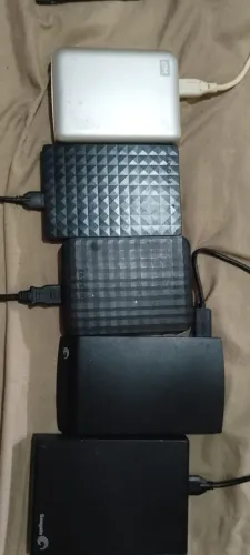 HD externo de 1 TB com garantia saudáveis teste na hora da compra