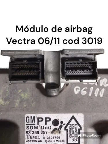 Módulo airbag vectra 
