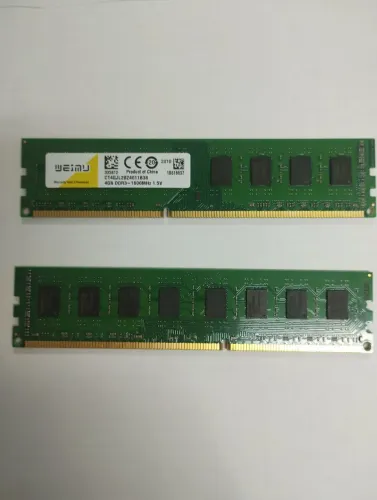 2 Memória DDR3 4gb 1600MHz