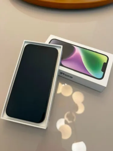 IPhone 14 256GB Usado com Nota Fiscal + Capa +Cabo para carregamento