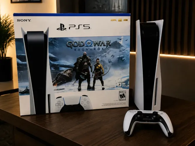 PS5 Mídia Física 1TB + Controle Original | Completo
