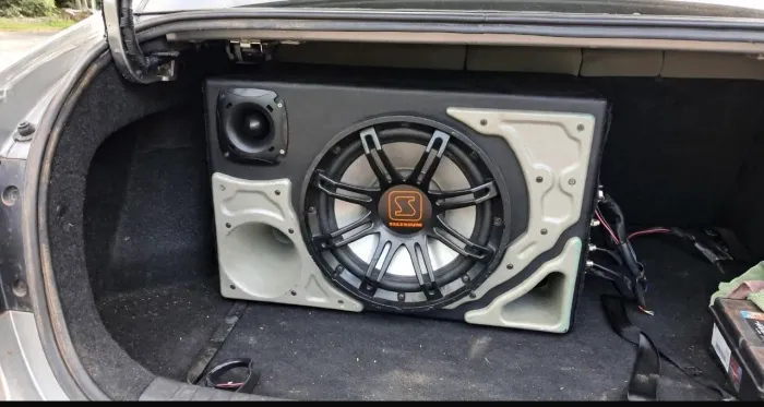 Caixa Trio Automotiva Selenium (Subwoofer + Tweeter + Corneta)