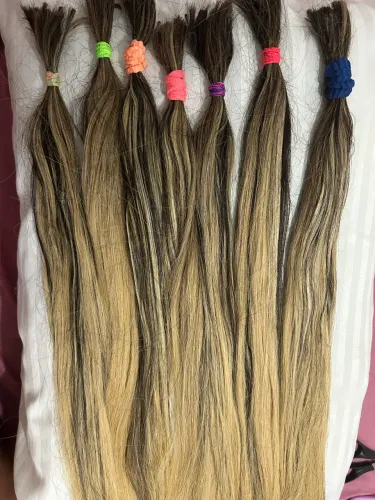 Mega hair loiro Brasileiro