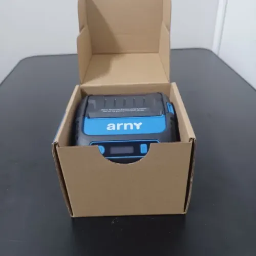 Impressora Portátil Arny Ar-3500 80mm Bluetooth Usb Ip54 Preto