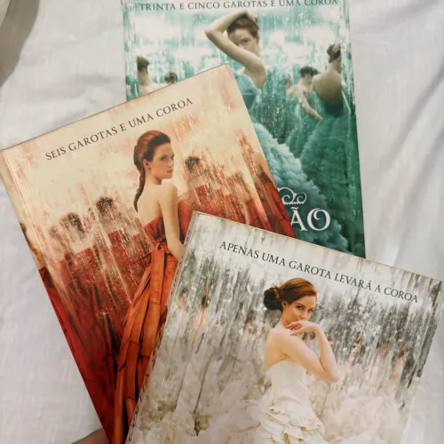 Livros - A SELEÇÃO, A ELITE e A ESCOLHA, de Kiera Cass