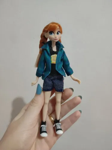 Mini boneca Anna Wreck-it Ralph Disney Store 