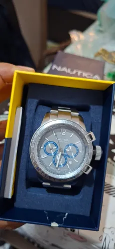  relógio nautica original vendo olx pay mais entrega para todo Brasil 