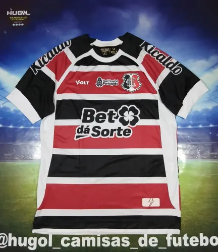 Camisa do Santa Cruz 2025 Volt #6 de jogo Tamanho M perfeita