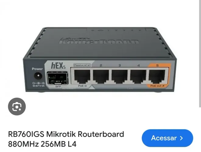 Mikrotik RB 760 novo