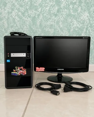 Computador Completo Positivo + Monitor Samsung | Funcionando