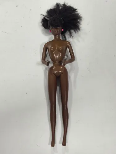 Boneca Barbie Bath Blast Negra 1992 Mattel (Pescoço Quebrado)