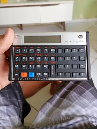 Calculadora HP 12C Platinum 25th