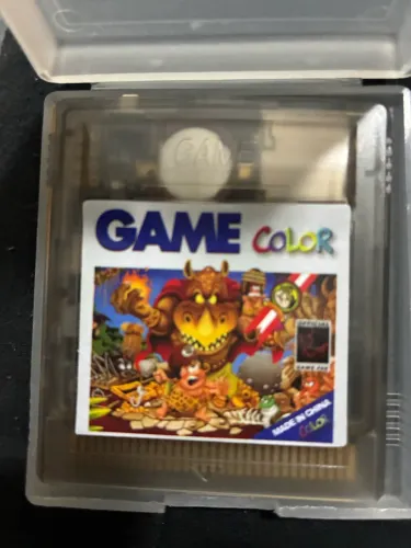 Multi cartucho de jogo game boy color