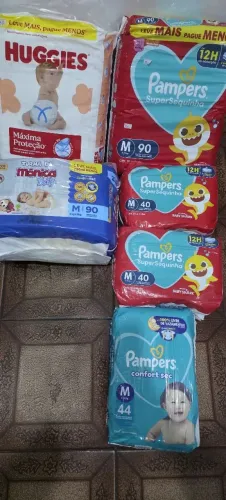 376 Fraldas M aceito trocar por g ou xg mesma marca