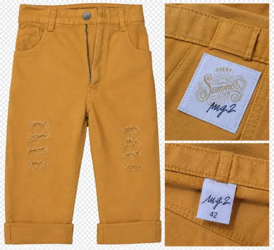 Calça Mostarda/Caramelo Tamanho 42 - Ótimo Estado