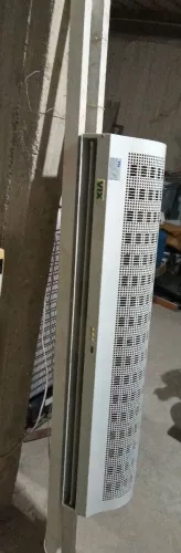 Cortina De Ar Vix 1,20m 220v + Controle Novo + Suporte Metalon Pintado