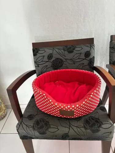 Cama redonda para animais de estimação