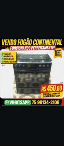 Vendo fogão Continental