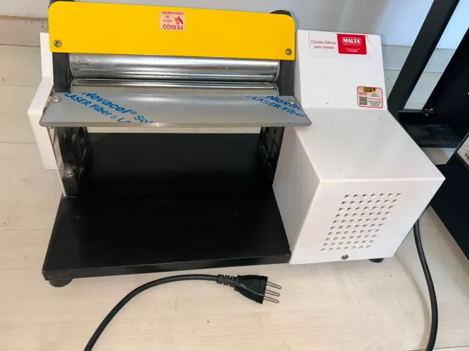 Cilindro laminador de massas eletrico