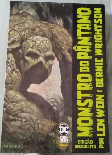 Monstro do Pântano por Lein Wein e Bernie Wrightson Edição Absoluta 