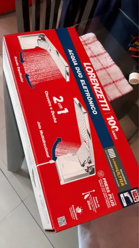 Chuveiro Lorenzetti Acqua Duo Eletrônico