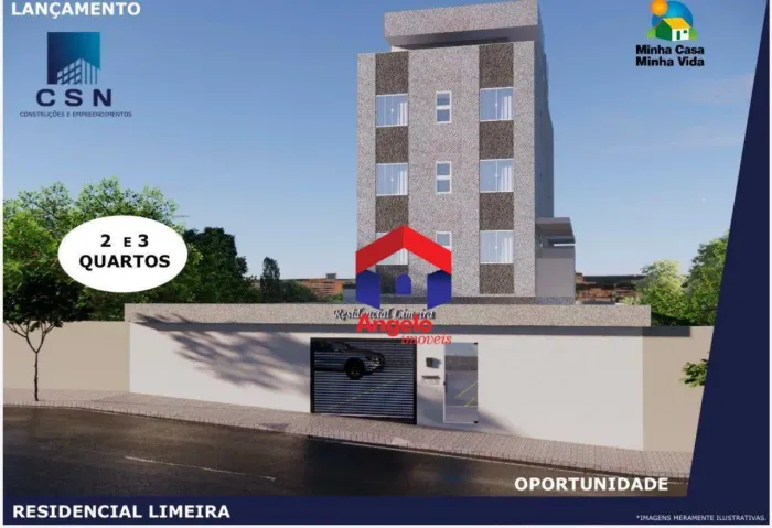 Apartamento com 2 quartos à venda por R$ 354.900 - Piratininga - Belo Horizonte/MG
