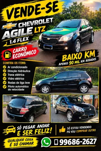 Chevrolet Agile LTZ 1.4 MPFI 8V Flexpower 5P 2011