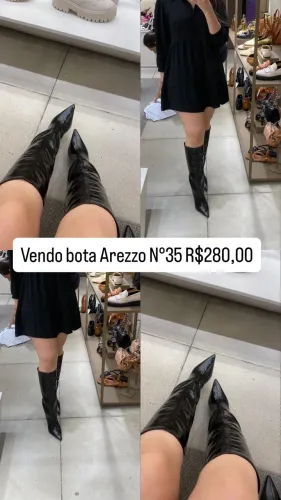Vendo Bota Arezzo