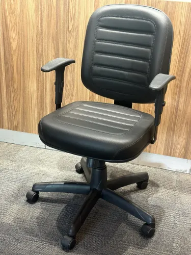 CADEIRA DE ESCRITÓRIO GOMADA GIRATÓRIA - LOJA IKONMIXOFFICE