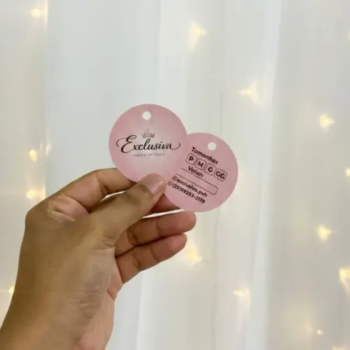 TAG Etiqueta para Roupa Personalizada