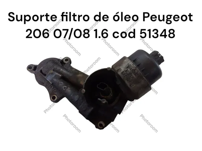 Suporte filtro de óleo Peugeot 206