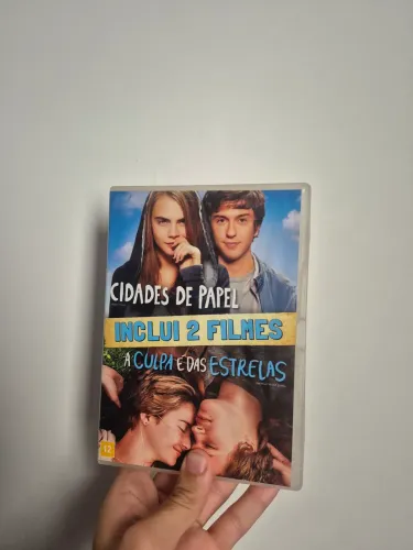 (Desapego) DVD (duplo) Cidades de Papel / A Culpa é das Estrelas
