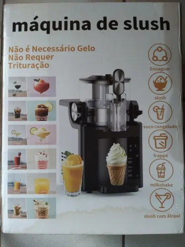 Maquina de fazer sorvetes e bebidas geladas milkshake slush com alcool.esse valor pra hoje