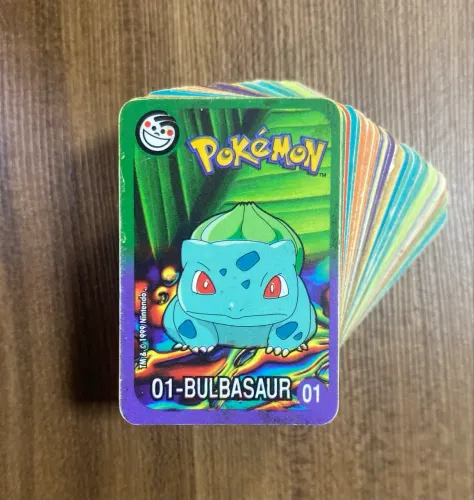 Super cartas Pokémon - Elma chips completa